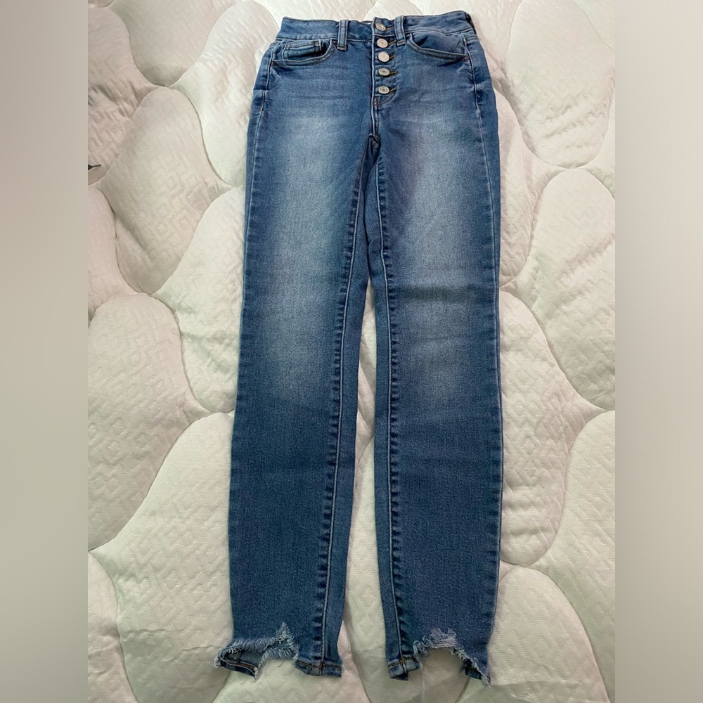 So Vintage vibe high rise ankle skinny, size 0/24